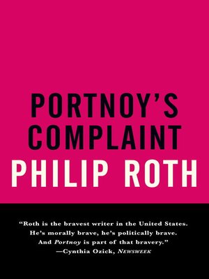cover image of Portnoy's Complaint
